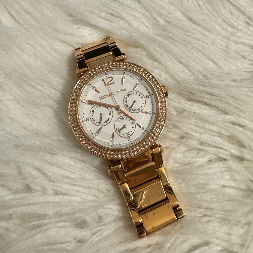 COPY - Michael Kors Silver Rose Gold Tone